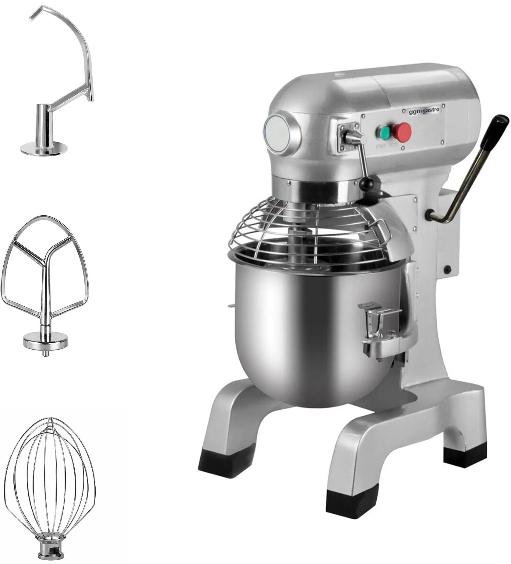 Mixer planetar GGM Gastro PRMSH10 (Inox) - 4