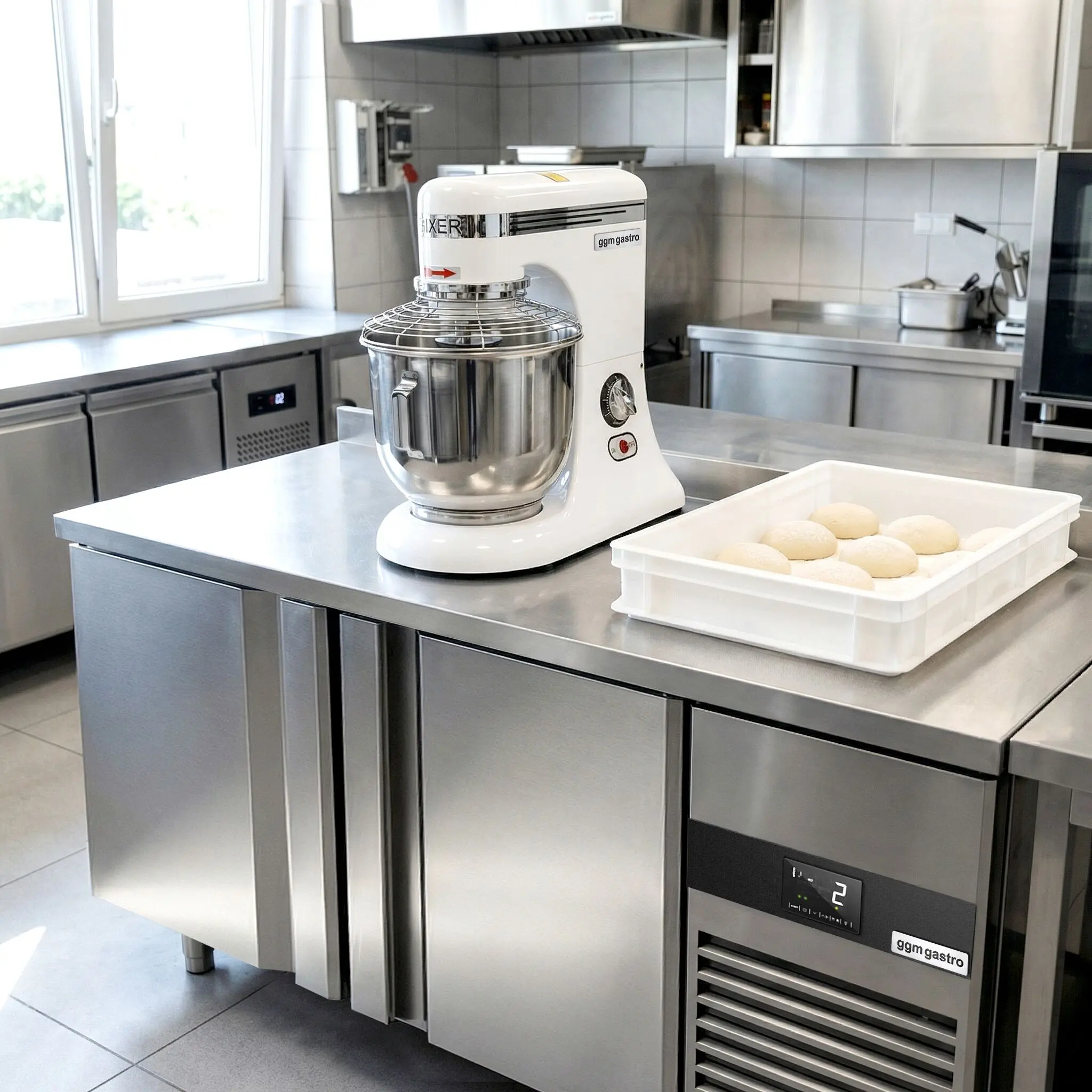 Миксер планетарный GGM Gastro PRMTH5 (White) - 8