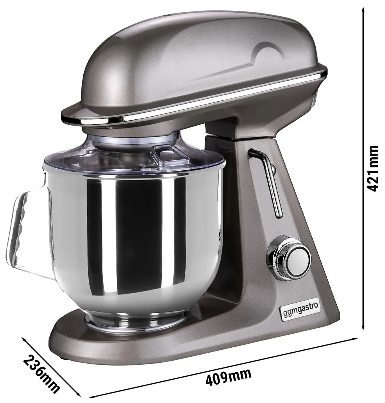 Mixer planetar GGM Gastro RMF7B-GG (Grey) - 5