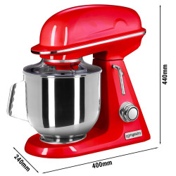 Миксер планетарный GGM Gastro RMF7B-R (Red) Thumb