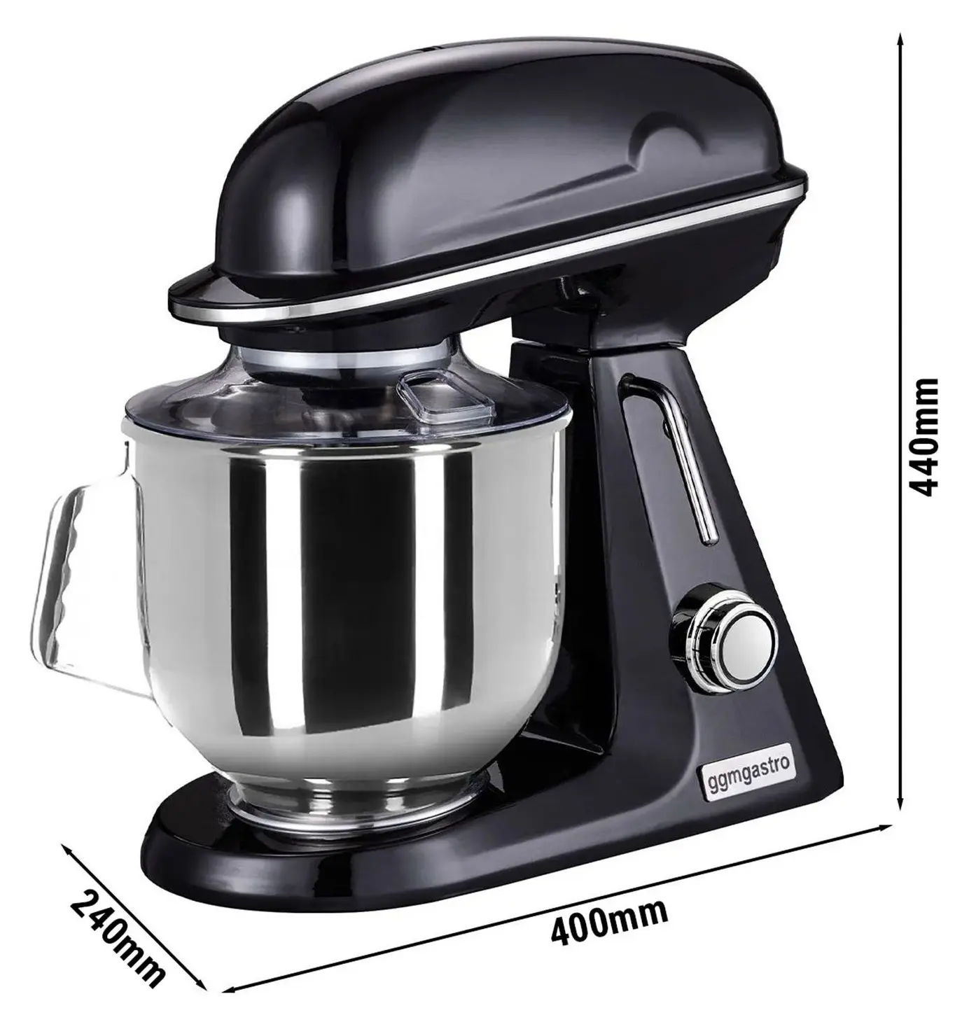 Mixer planetar GGM Gastro RMF7B-SM (Black) - 5