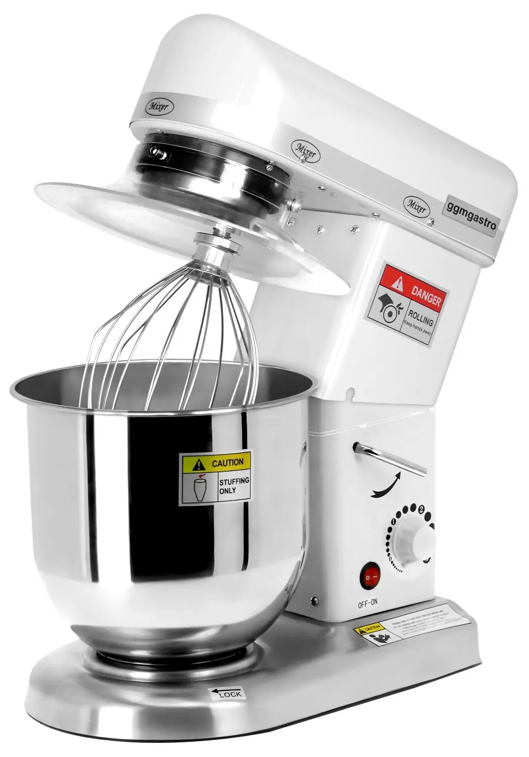 Миксер планетарный GGM Gastro RMS7 (White) - 3