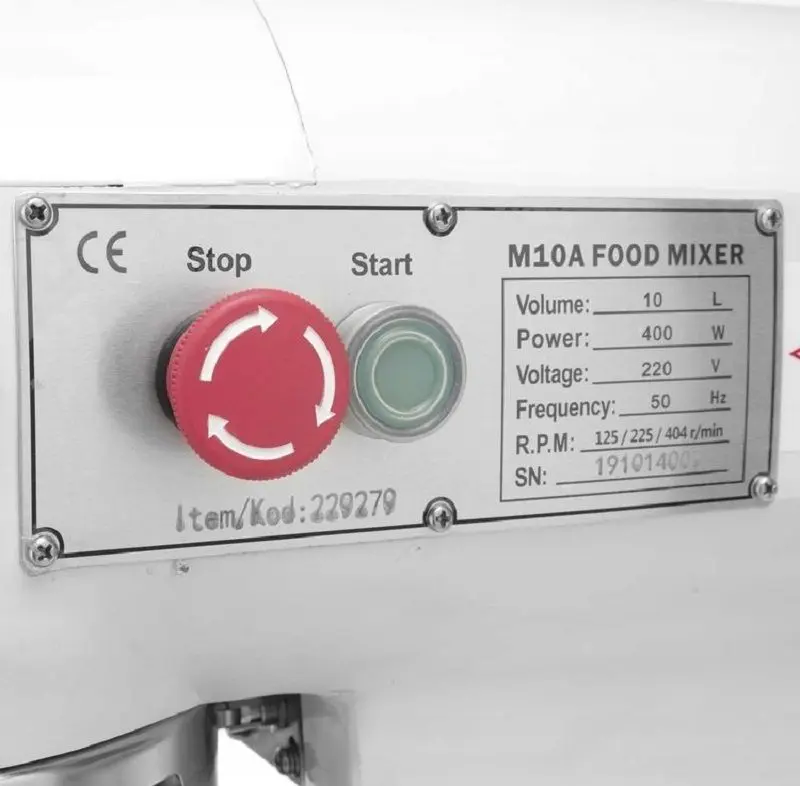 Mixer planetar Hendi Revolution 229279 (White/Inox) - 6