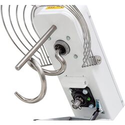 Тестомес спиральный Hendi 222942 (White/Inox) Thumb