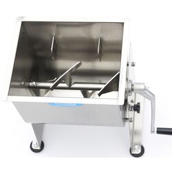 Миксер для мяса ручной опрокидывающийся Maxima 10L 9368010 (Inox) Thumb