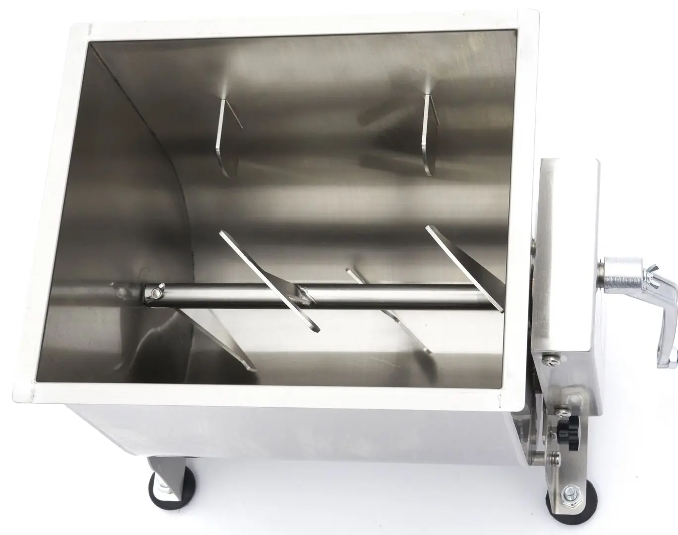 Миксер для мяса ручной опрокидывающийся Maxima 20L 9368011 (Inox) - 6