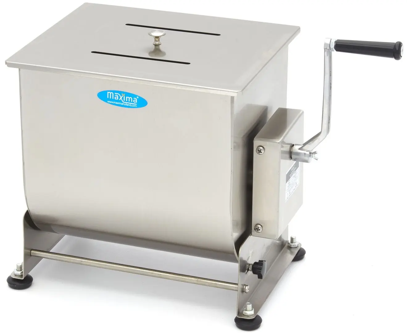 Миксер для мяса ручной опрокидывающийся Maxima 30L 9368012 (Inox)