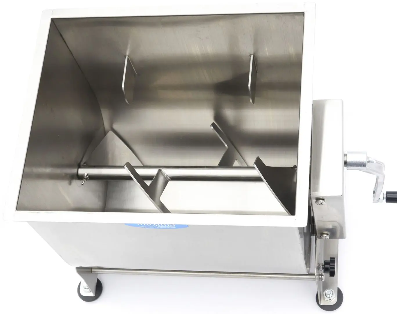 Миксер для мяса ручной опрокидывающийся Maxima 40L 9368013 (Inox) - 6