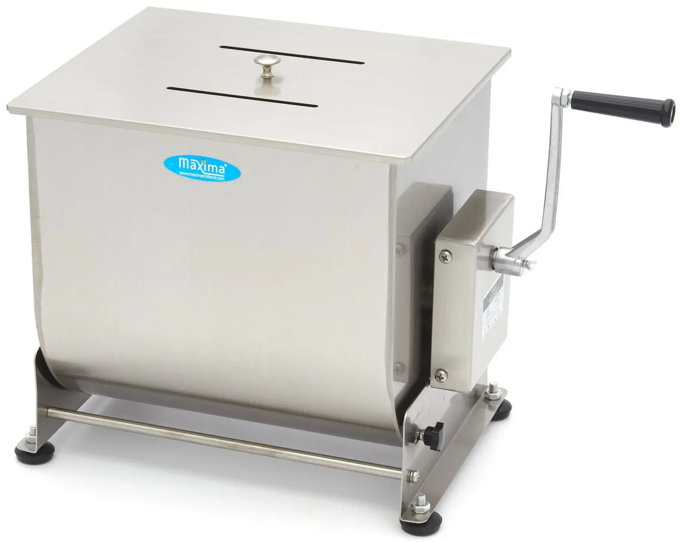 Миксер для мяса ручной опрокидывающийся Maxima 40L 9368013 (Inox)
