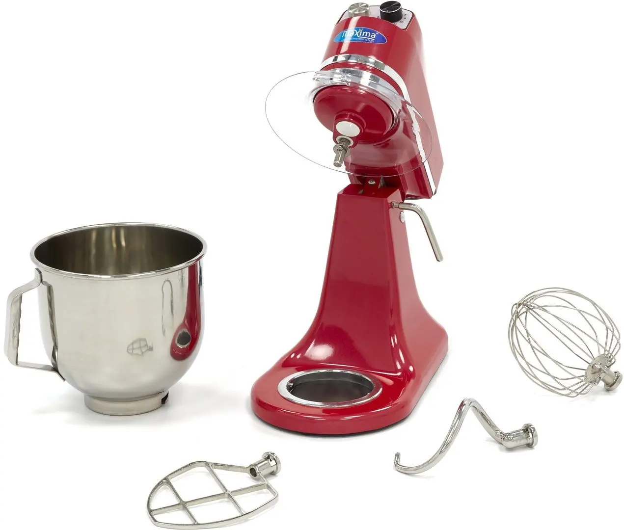 Миксер планетарный Maxima MPM 09360760 (Raspberry Red)