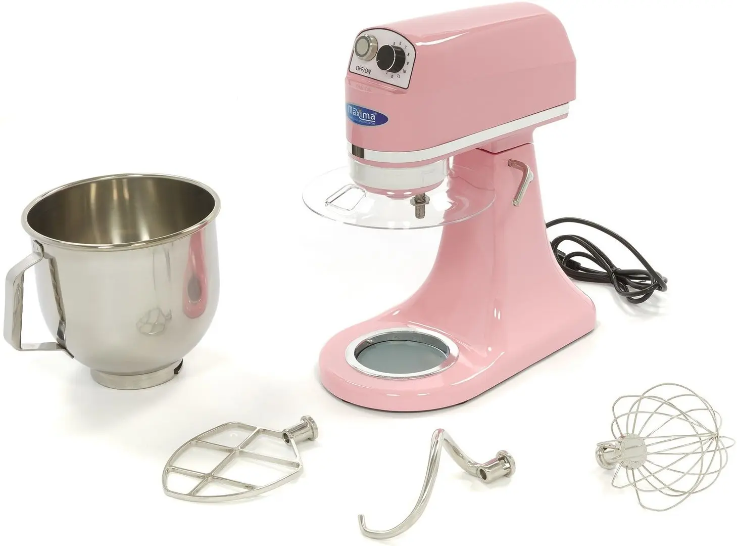 Миксер планетарный Maxima MPM 9300151 (Pastel Pink)