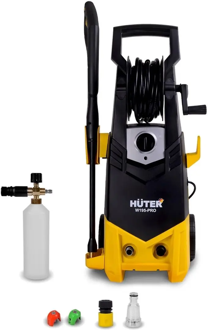 Curatitoare cu presiune Huter W195-PRO (Yellow/Black) - 2