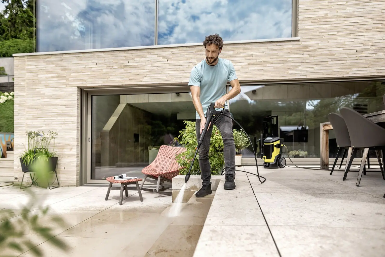 Минимойка высокого давления Karcher K 7 WCM (Yellow/Black)