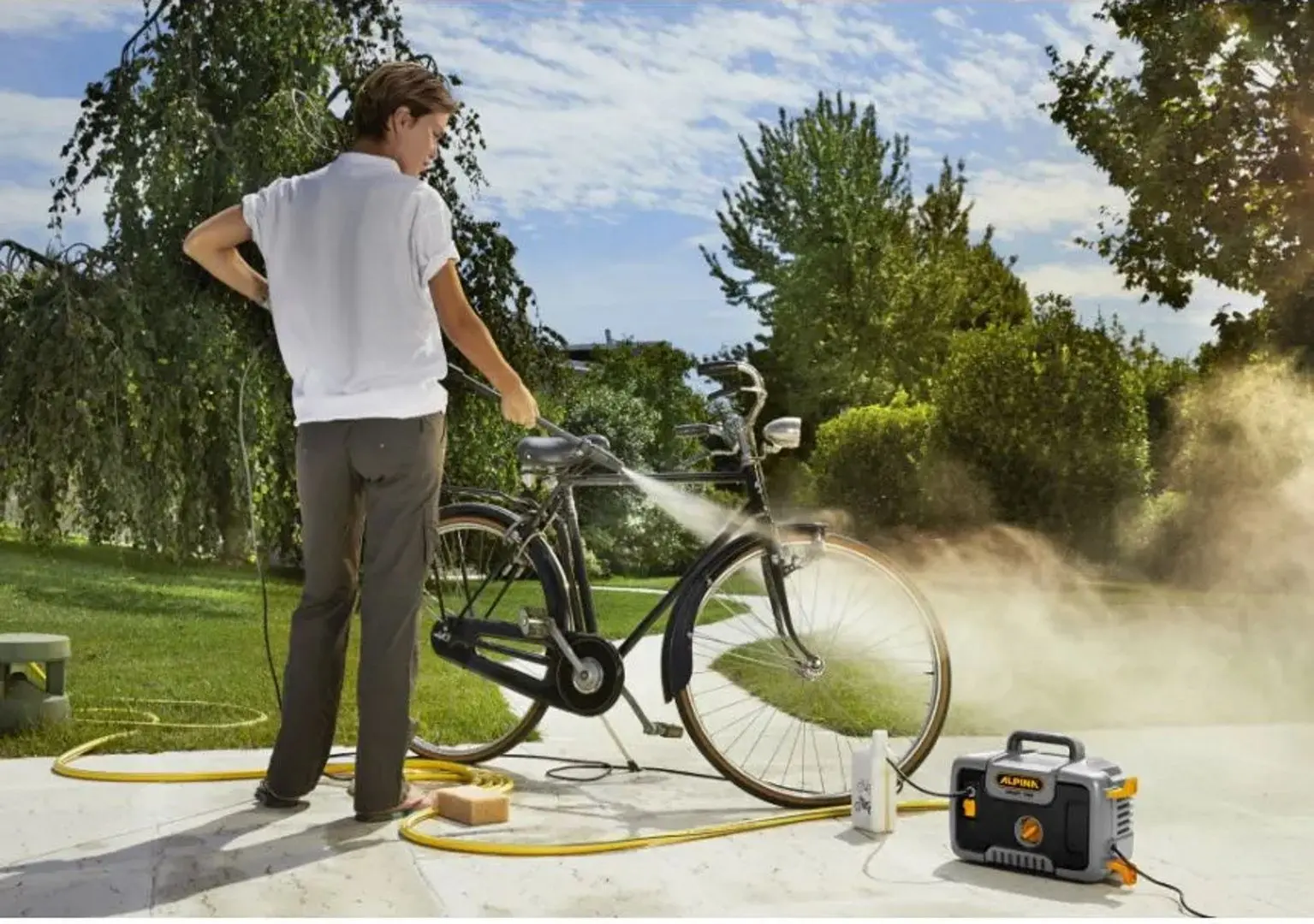 Aparat de spalat cu presiune Alpina AHP 110 (Grey/Black) - 12