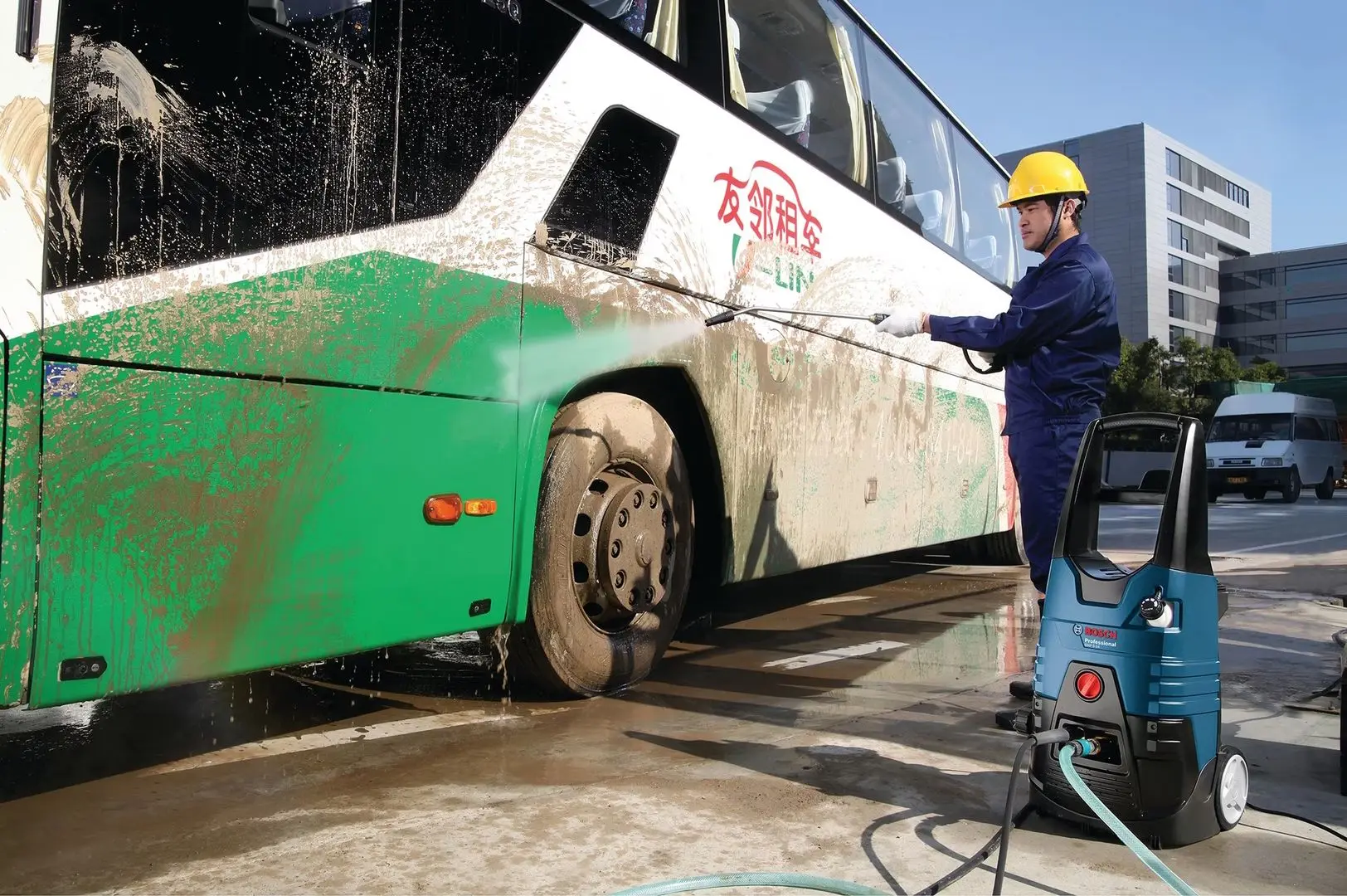 Минимойка высокого давления Bosch GHP 6-14 (Blue/Black)