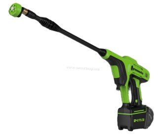 Минимойка высокого давления GreenWorks G24PW (Green/Black)