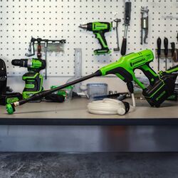 Masina de spalat cu presiune GreenWorks G24PW (Green/Black) Thumb