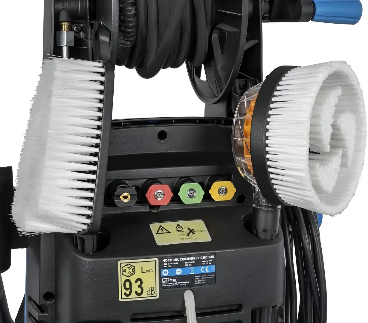 Aparat de spălat cu presiune Gude GHD 225 (Black/Blue)