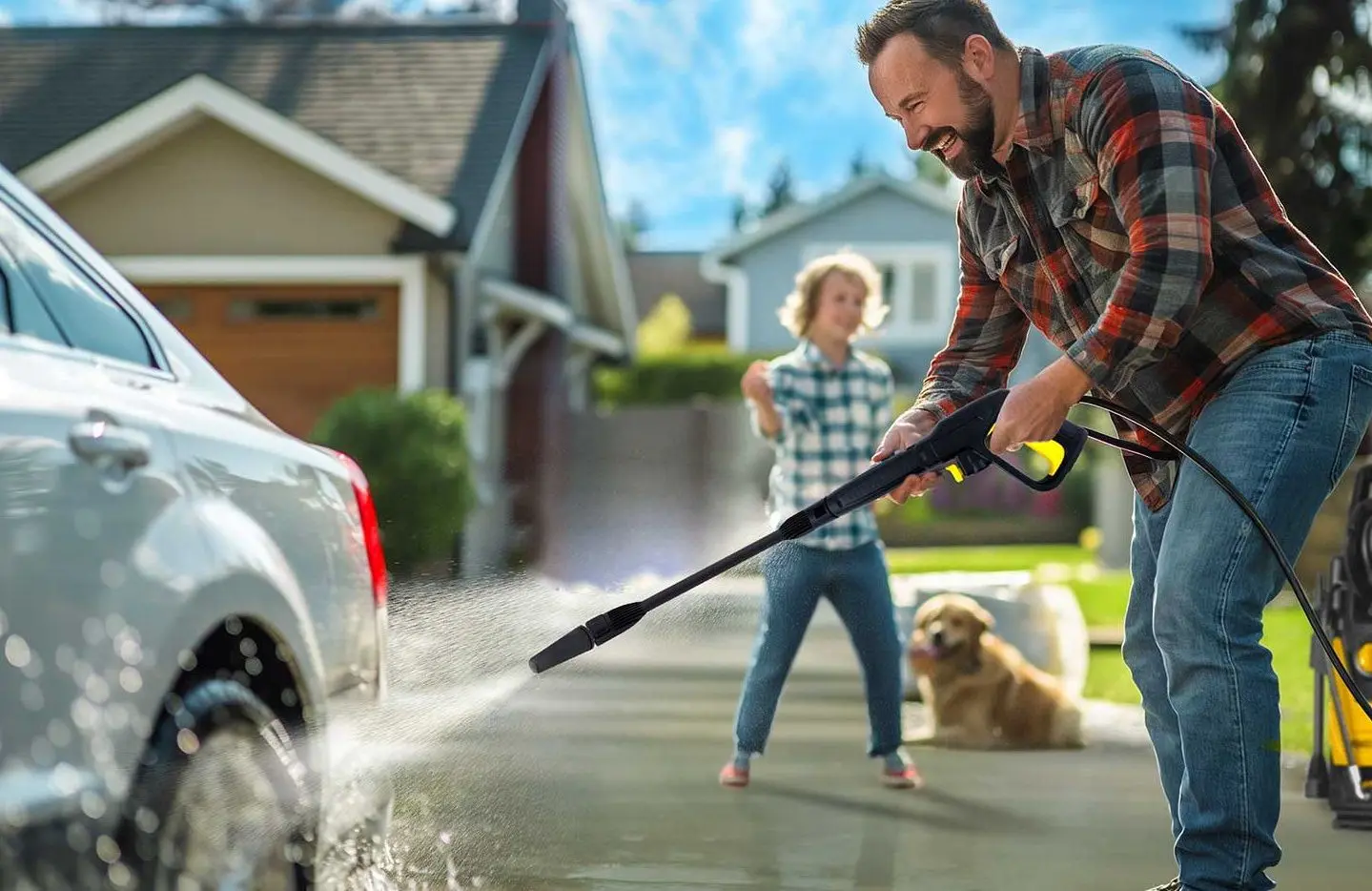 Aparat de spalat cu presiune Humberg HM-300 530010 (Yellow/Black)