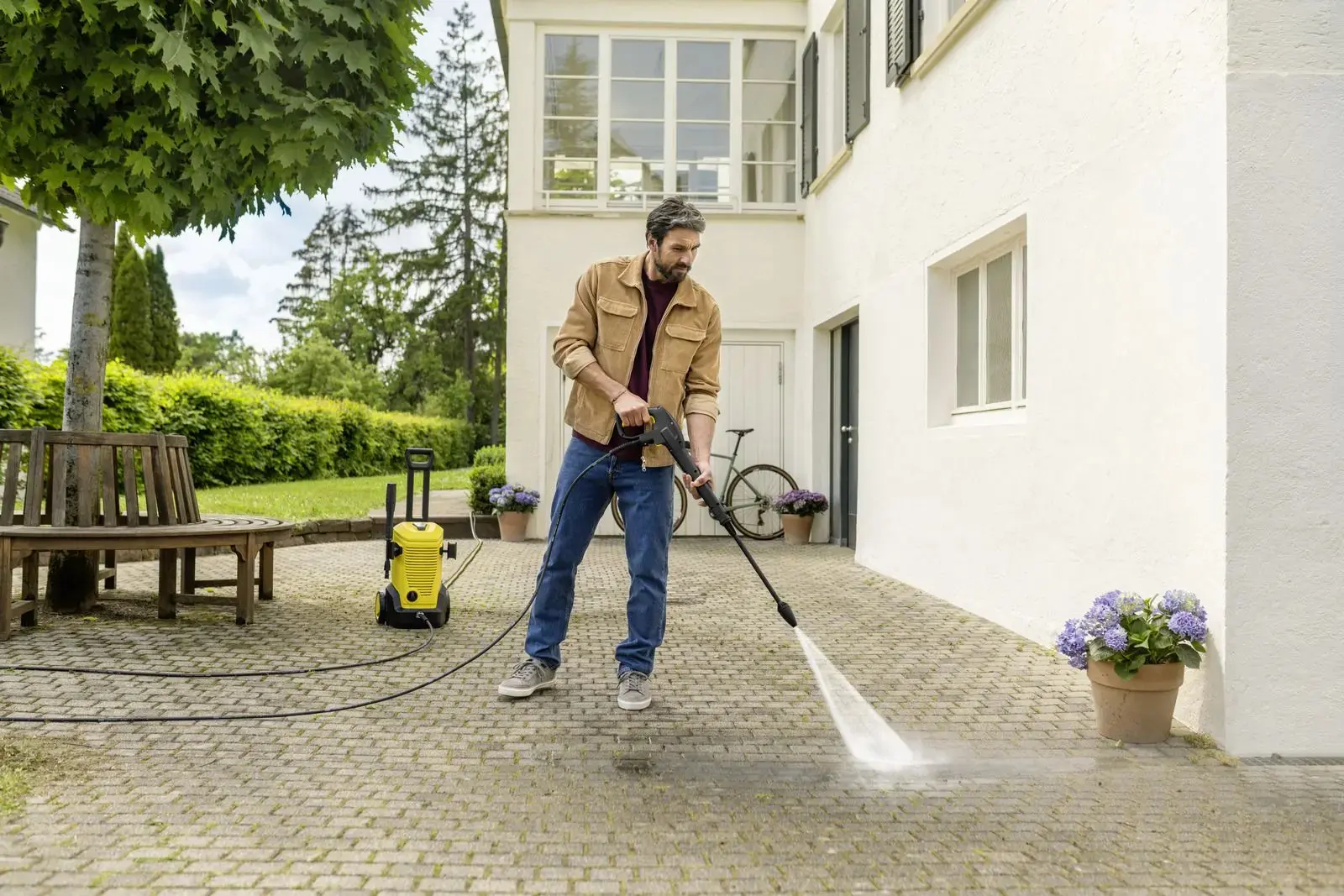 Aparat de spalat cu inalta presiune Karcher (Yellow/Black) - 5
