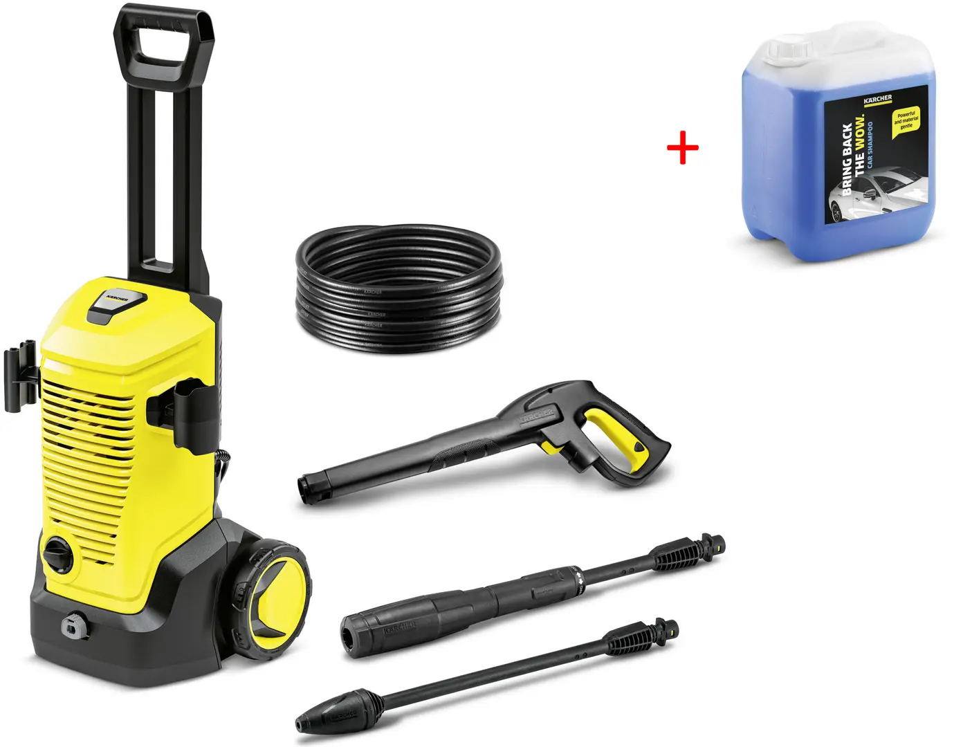 Aparat de spalat cu inalta presiune Karcher (Yellow/Black)