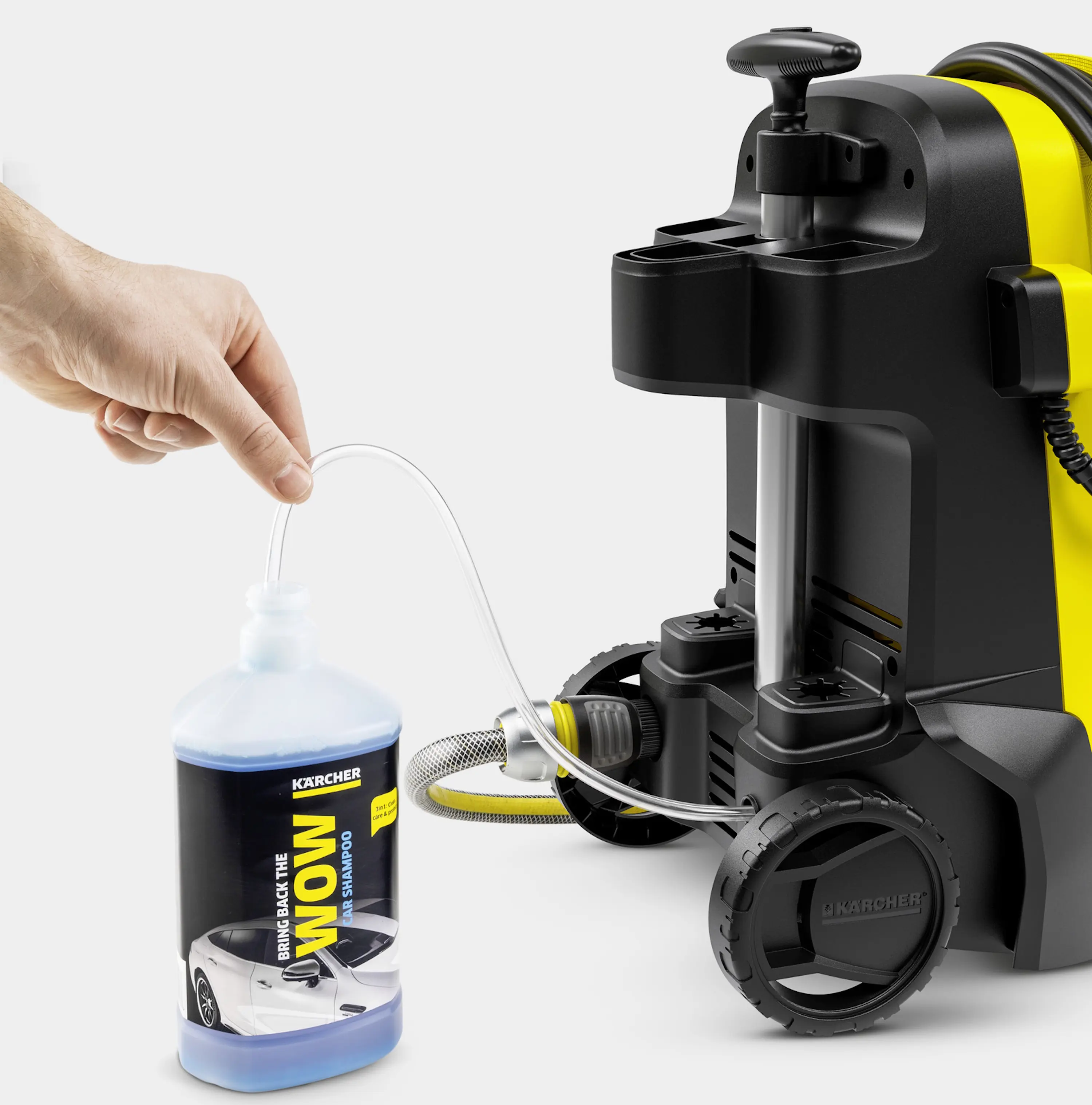 Aparat de spalat cu presiune Karcher K 5 Classic 1.950-700.0 (Yellow/Black) - 4