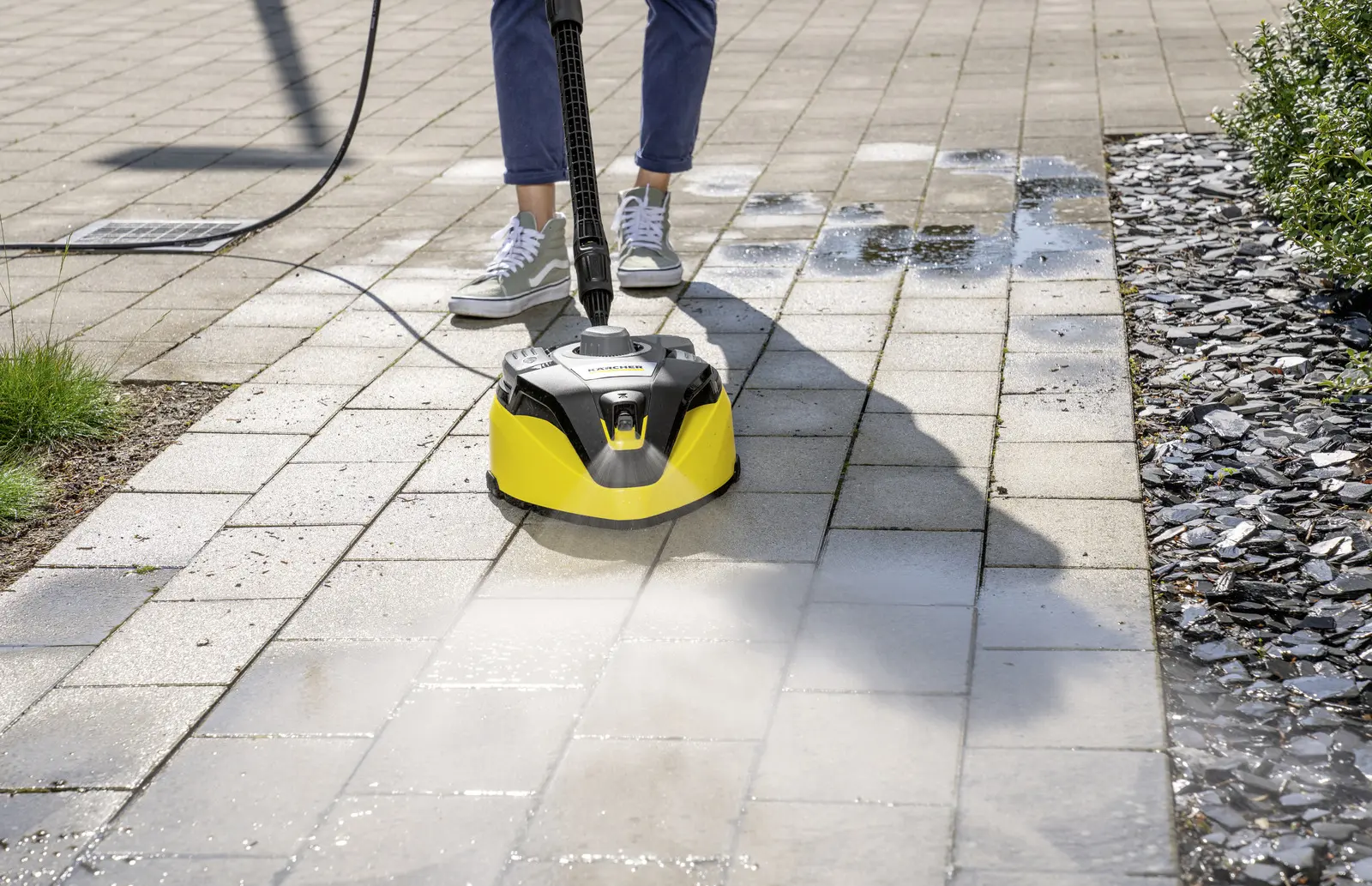Aparat de spalat cu presiune Karcher K 7 WCM FJ Home 1.317-403.0 + soluție pentru geamuri auto 500ml (Yellow/Black) - 3