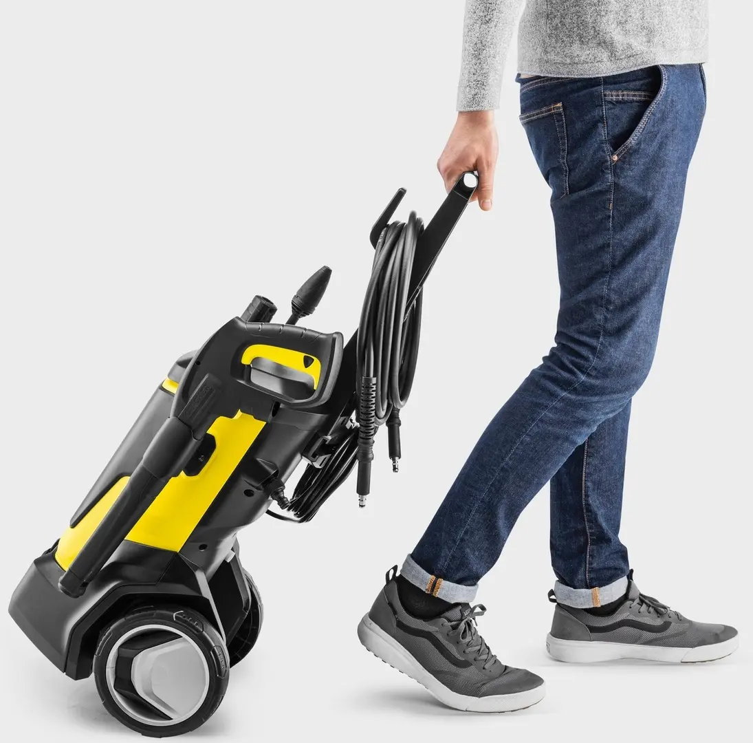 Aparat de spalat cu presiune Karcher K 7 WCM 1.317-400.0 Set (Yellow/Black) - 4