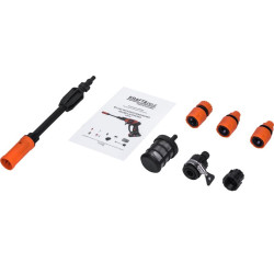 Aparat de spalat cu presiune cu acumulator Kraft&Dele WDS2250 (Black/Orange) Thumb