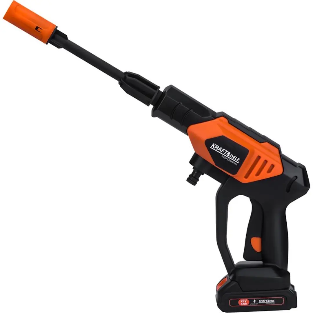 Aparat de spalat cu presiune cu acumulator Kraft&Dele WDS2250 (Black/Orange)