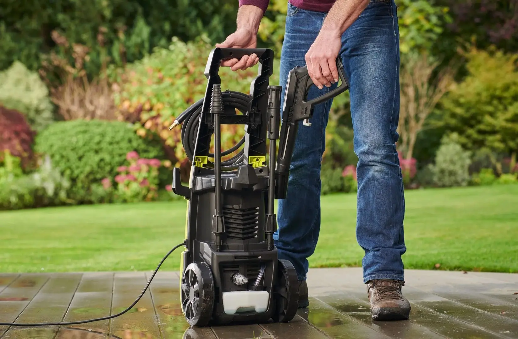 Aparat de spalat cu presiune Ryobi RY130PWA-P (Green/Black)