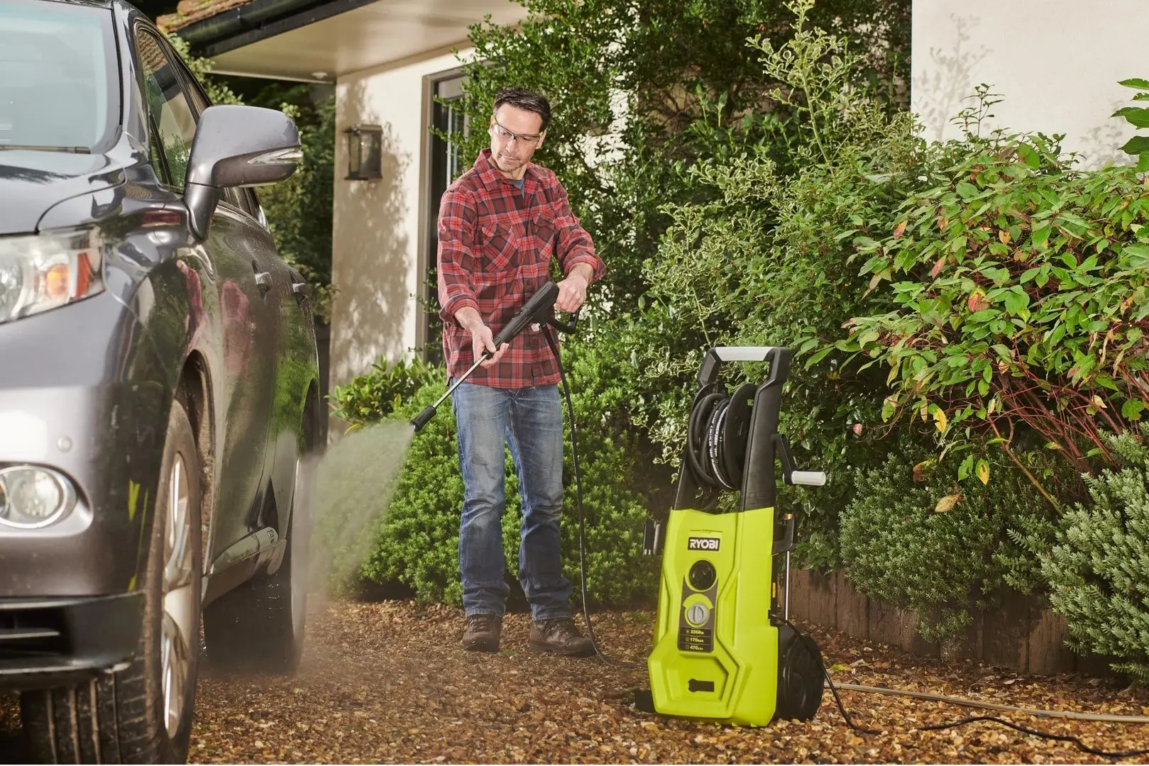 Aparat de spalat cu presiune Ryobi RY170PWA (Green/Black)