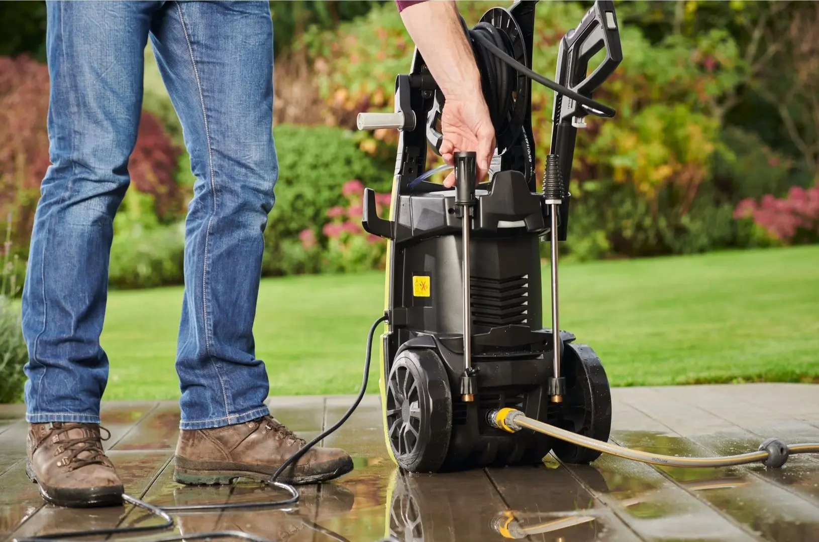 Aparat de spalat cu presiune Ryobi RY170PWA (Green/Black)