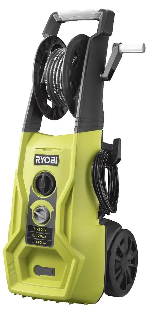 Aparat de spalat cu presiune Ryobi RY170PWA (Green/Black)