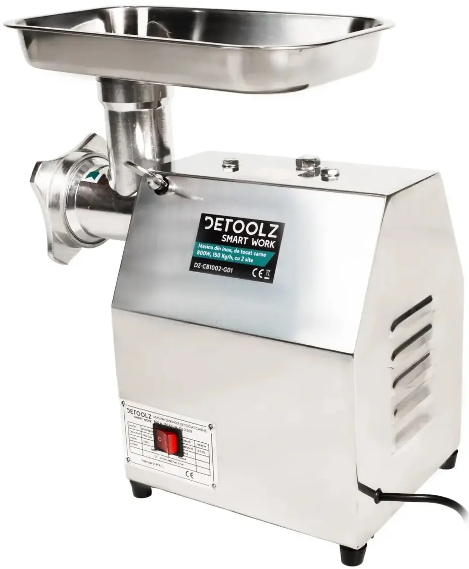 Masina de tocat carne Detoolz DZ-CB1002-G01 (Inox)