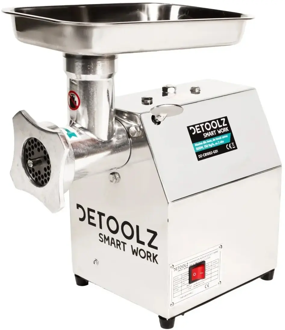 Masina de tocat carne Detoolz DZ-CB1002-G01 (Inox)