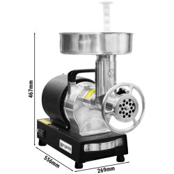 Masina de tocat carne GGM Gastro FWBFC250 (Inox/Black) Thumb
