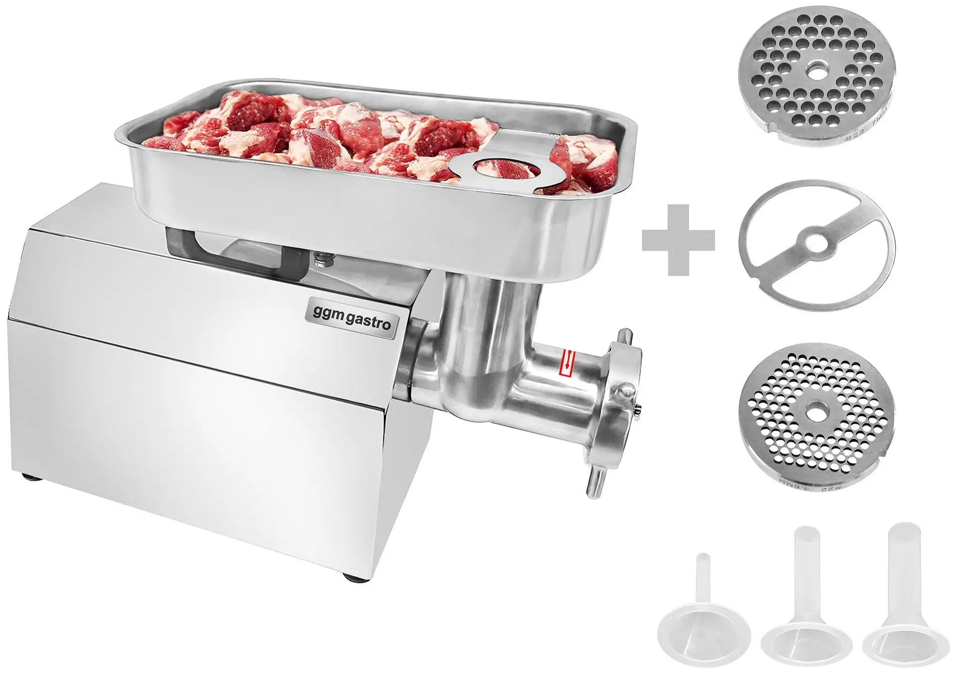 Masina de tocat carne GGM Gastro FWBFC350 (Inox) - 2
