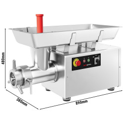 Masina de tocat carne GGM Gastro FWE250 (Inox) Thumb