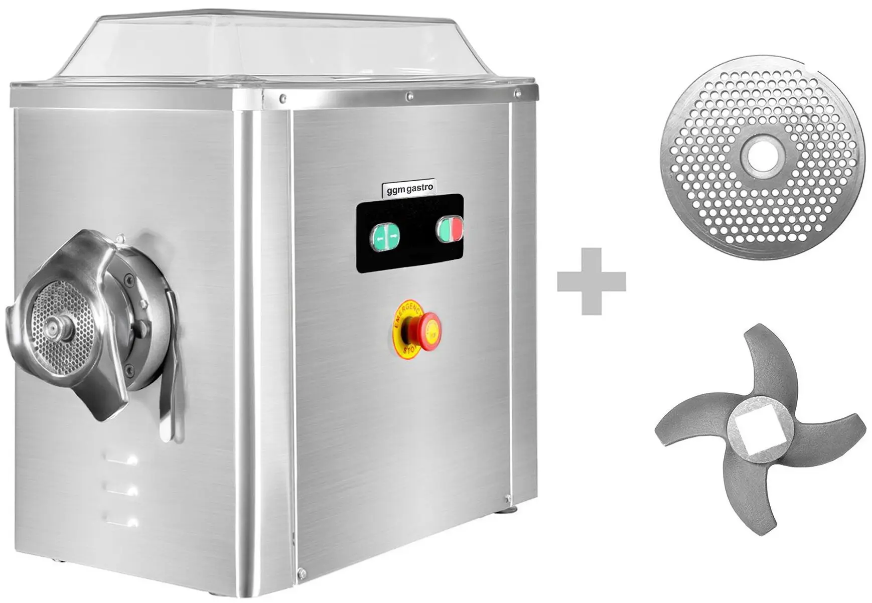 Masina de tocat carne GGM Gastro FWE62 (Inox) - 2