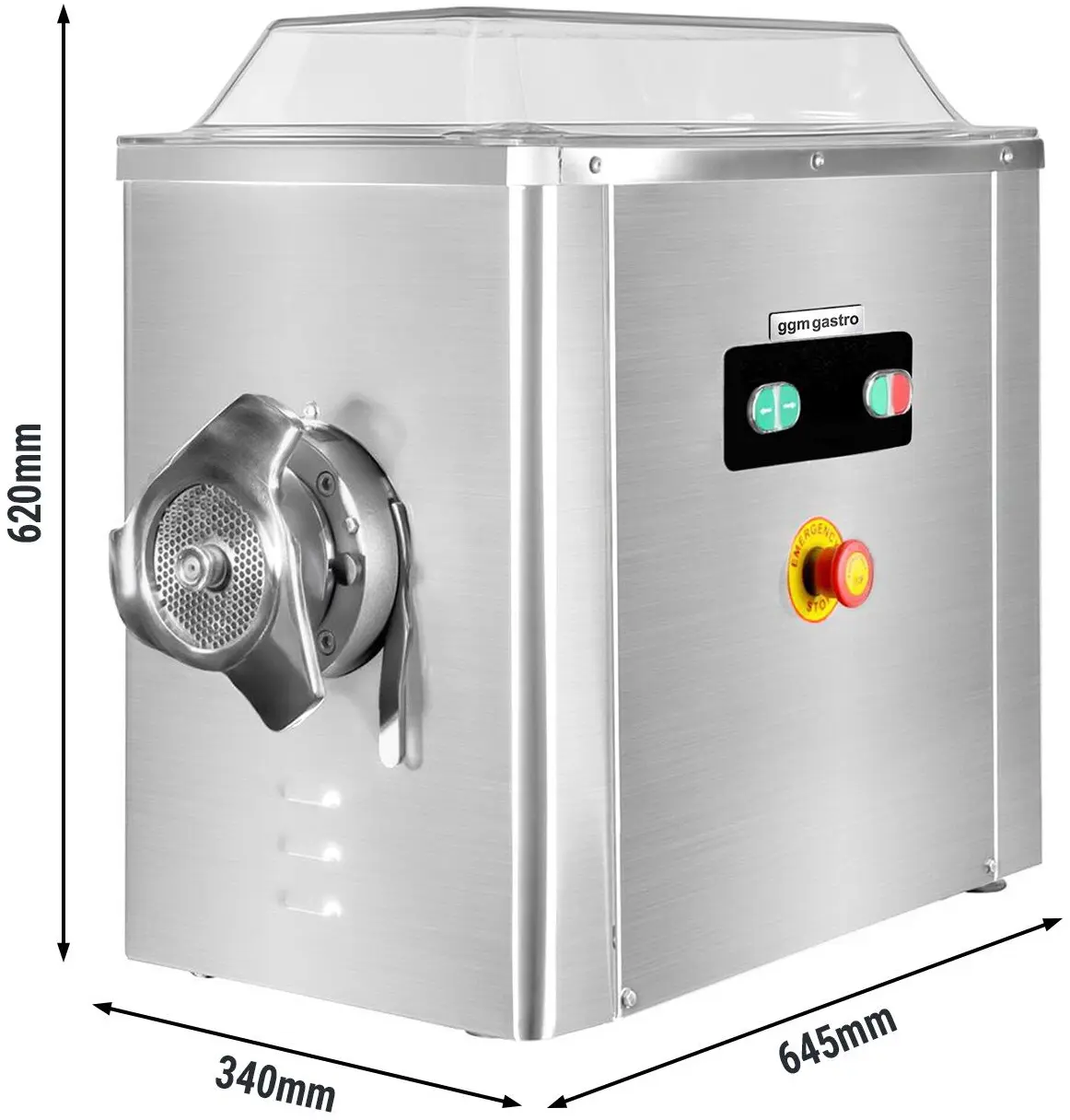 Masina de tocat carne GGM Gastro FWE62 (Inox) - 10