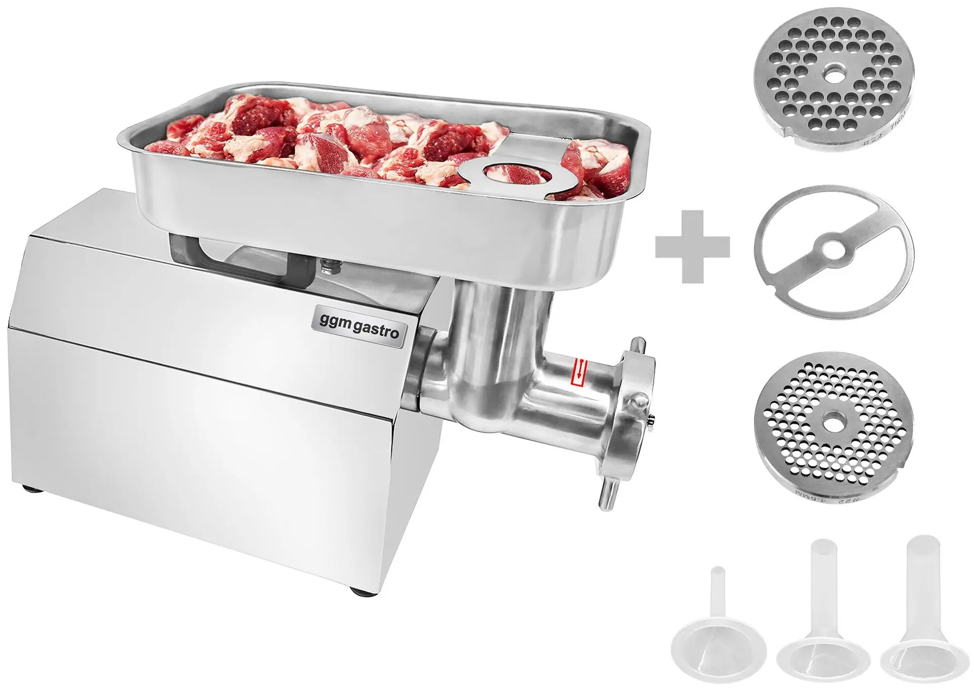 Masina de tocat carne GGM Gastro FWFC450 (Inox) - 2