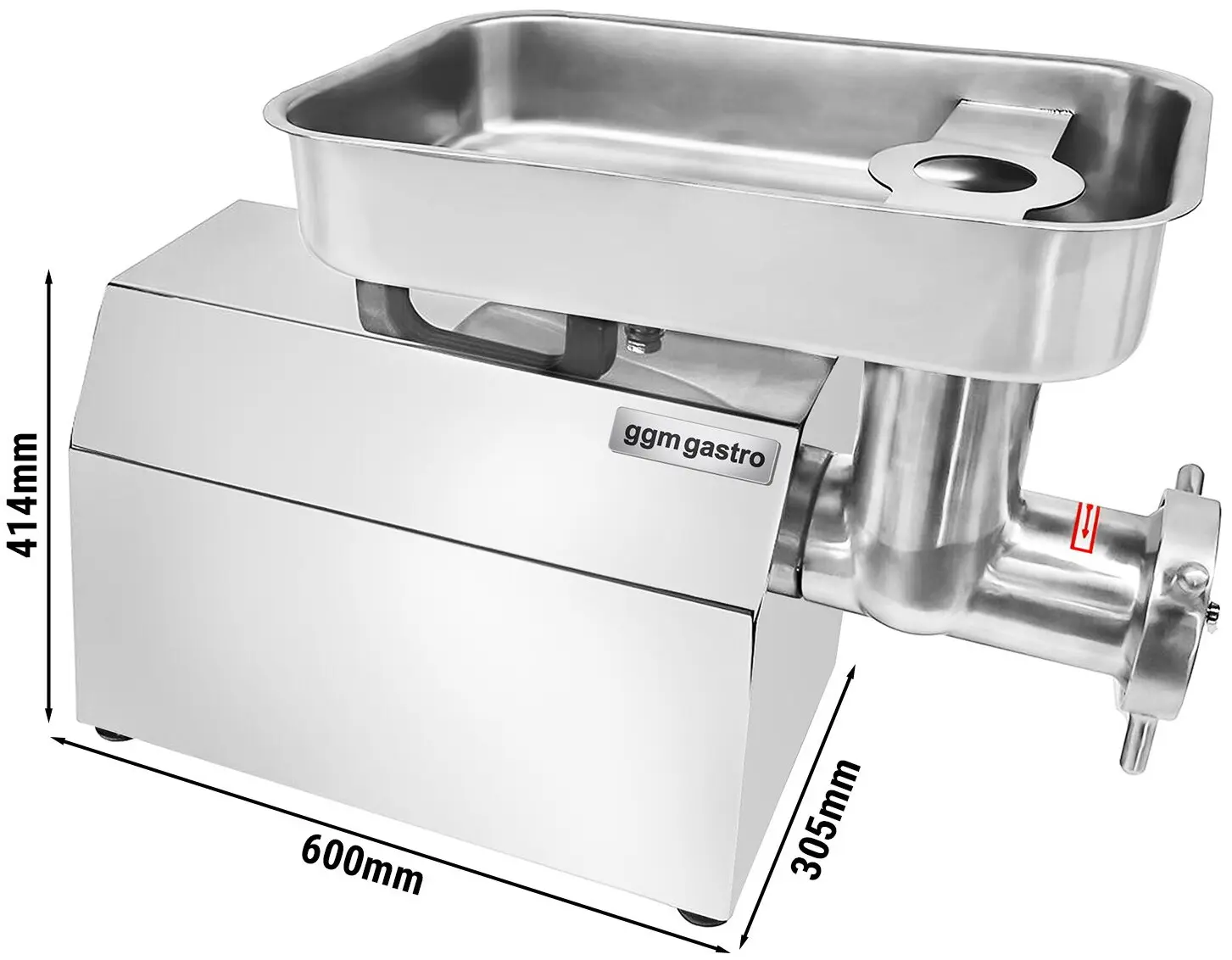 Masina de tocat carne GGM Gastro FWFC450 (Inox) - 10