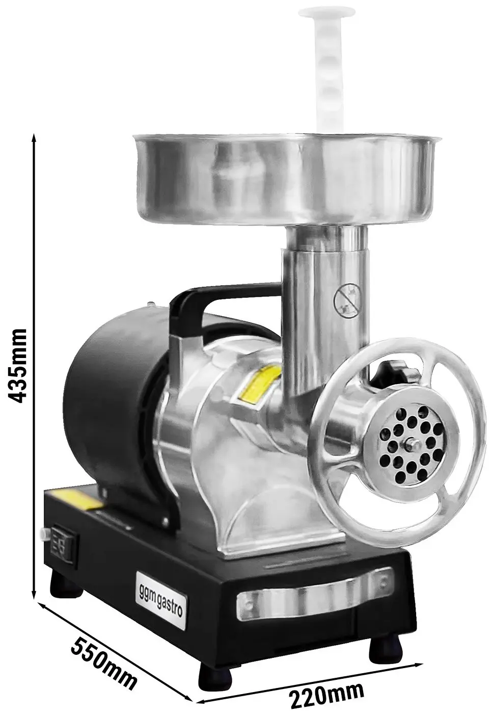 Masina de tocat carne GGM Gastro FWFC550 (Inox) - 7