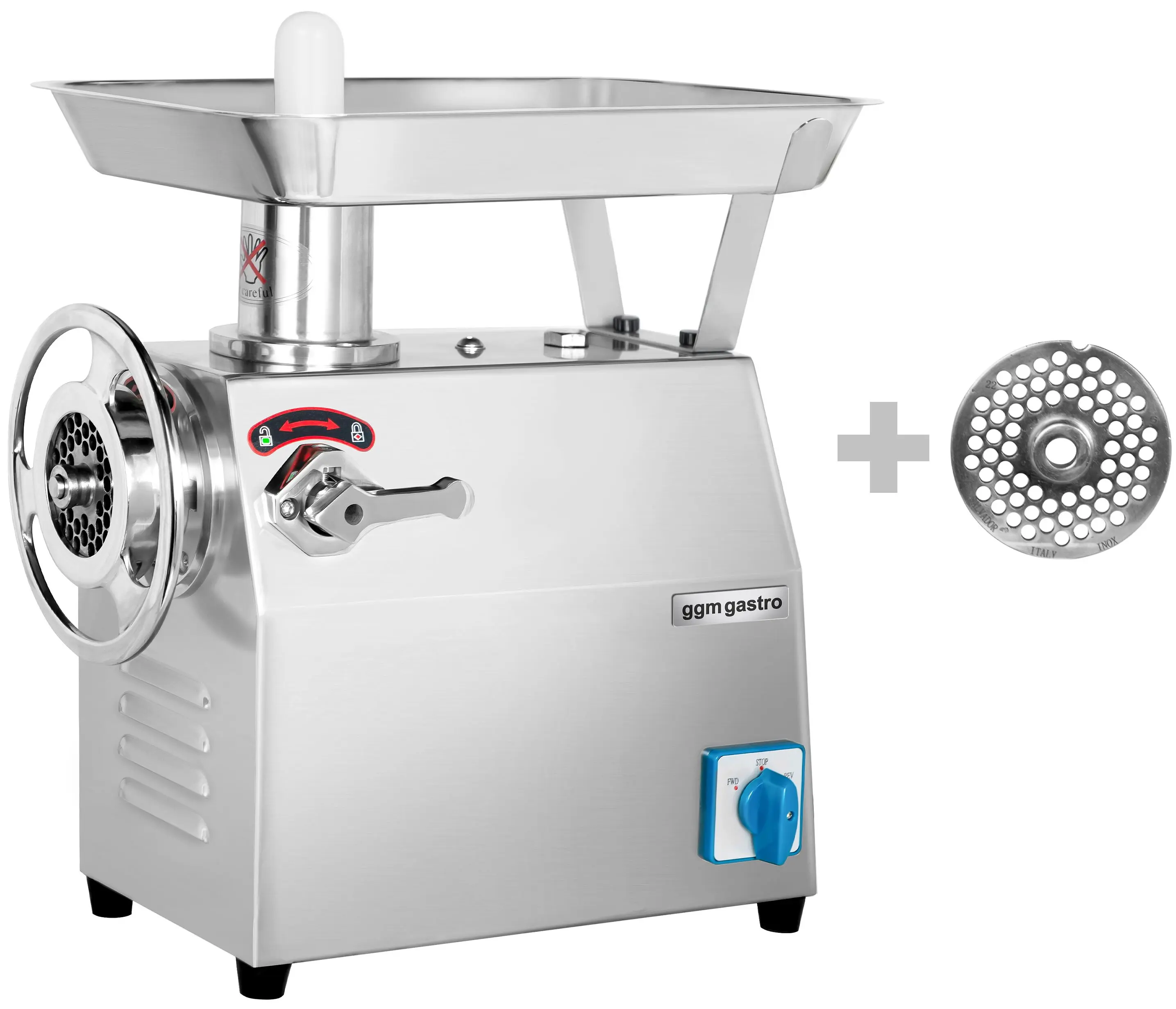 Masina de tocat carne GGM Gastro FWHB22 (Inox) - 5