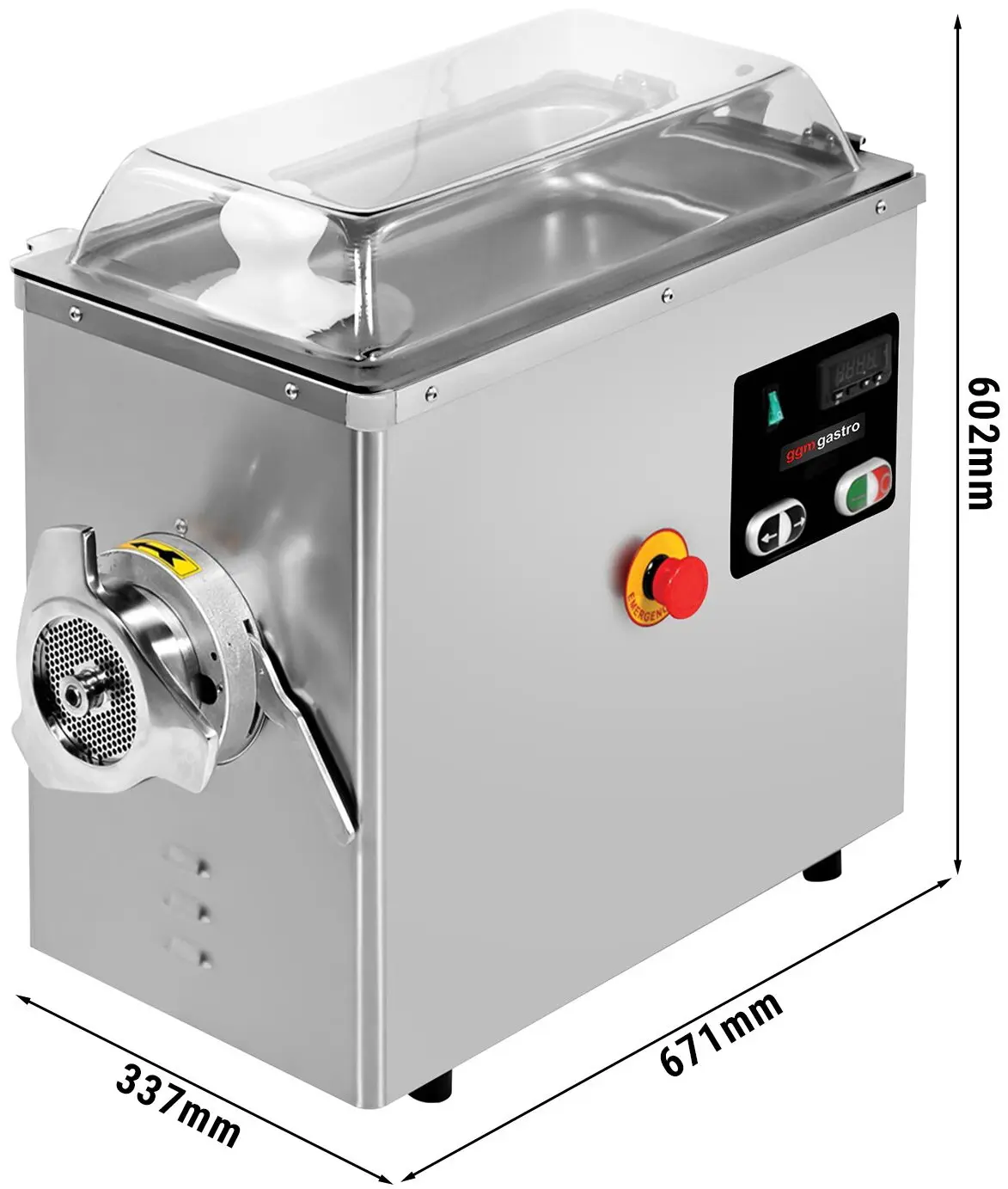 Masina de tocat carne GGM Gastro FWKE42N (Inox) - 8