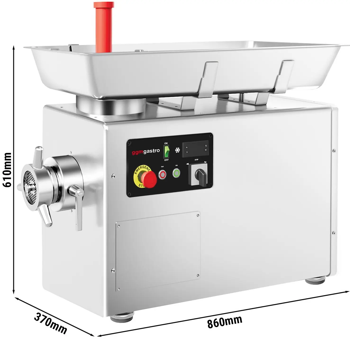 Masina de tocat carne GGM Gastro FWKE500 (Inox) - 3