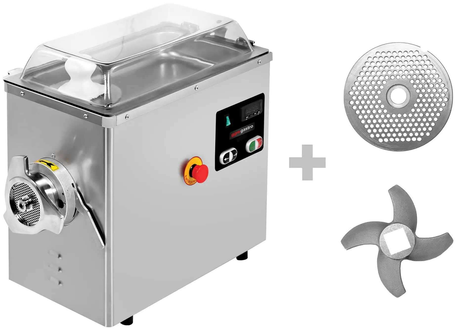 Masina de tocat carne GGM Gastro FWKE62N (Inox) - 4