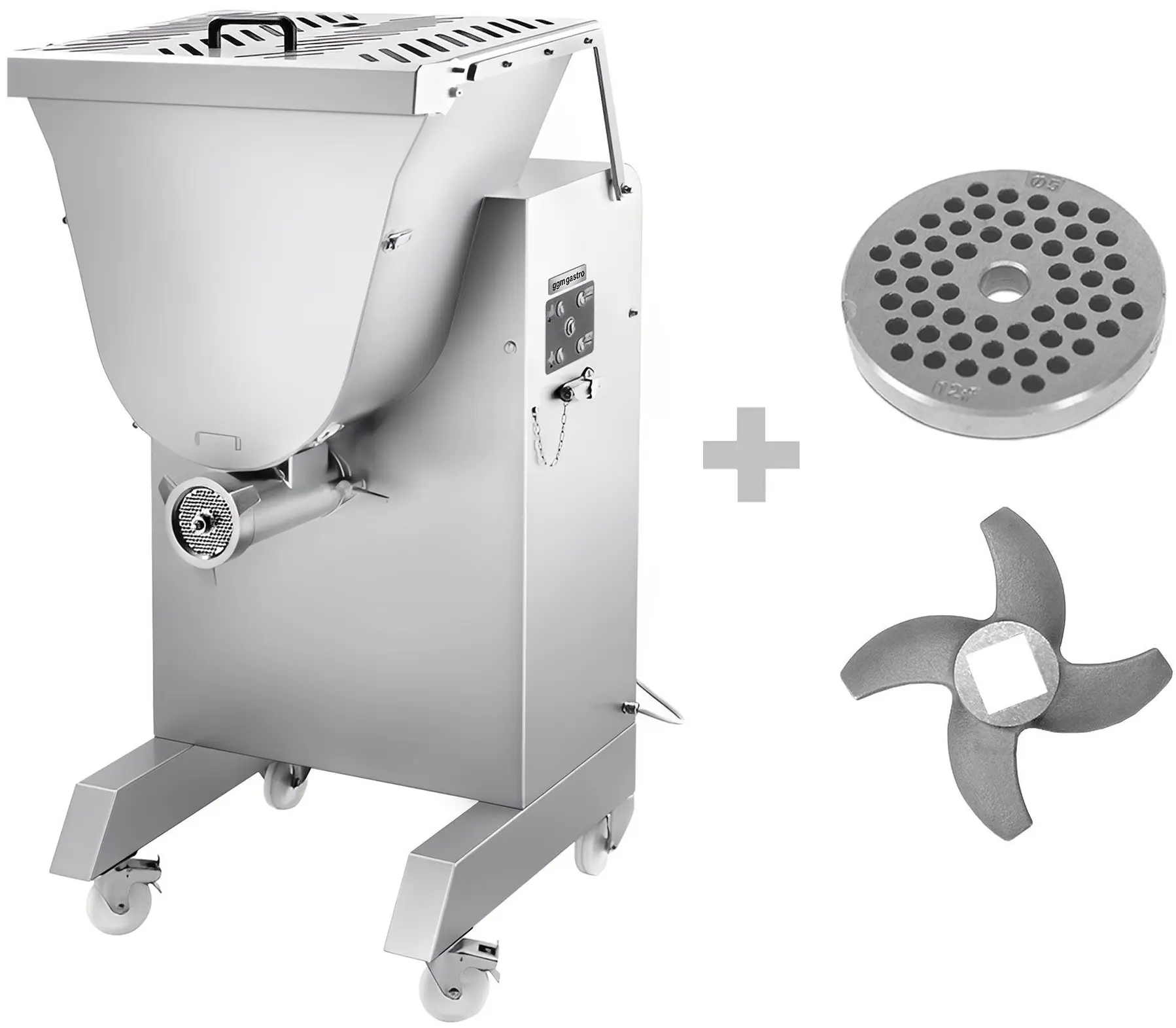 Masina de tocat carne GGM Gastro FWS1000 (Inox) - 2