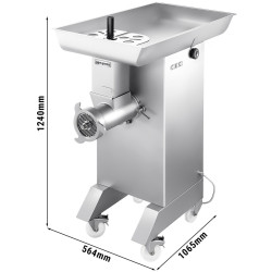 Masina de tocat carne GGM Gastro FWS1200 (Inox) Thumb